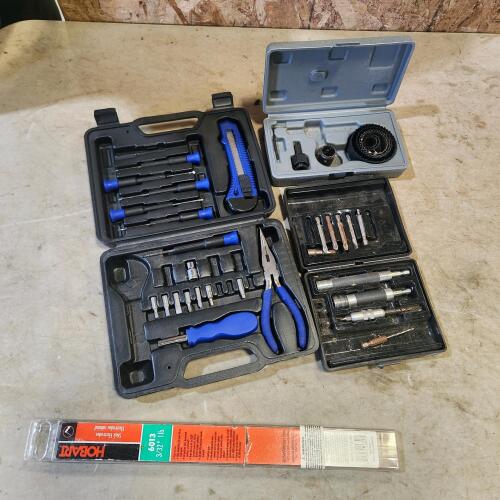 Various tools, 6013 welding rods
