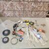 Soldering irons, tape measures, zip ties, etc