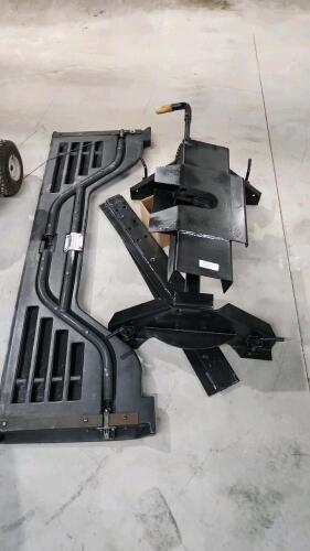 5th Wheel hitch, mounting rails, tailgate