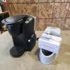 Keurig k cup coffee machine, pet watering bowl