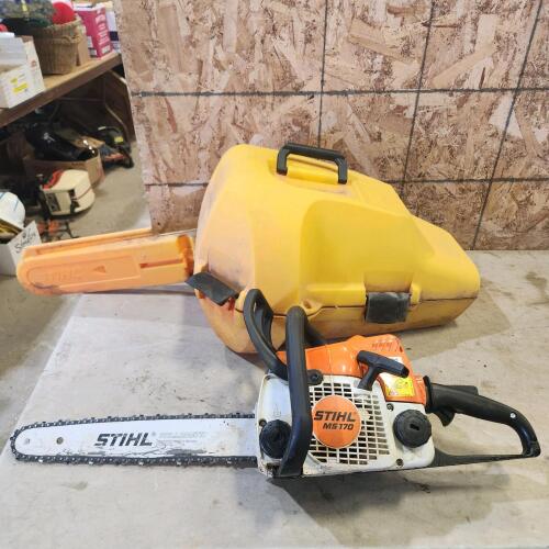 Stihl MS170 chainsaw untested as is