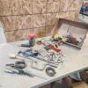 Assorted tools & hardware, sap spouts