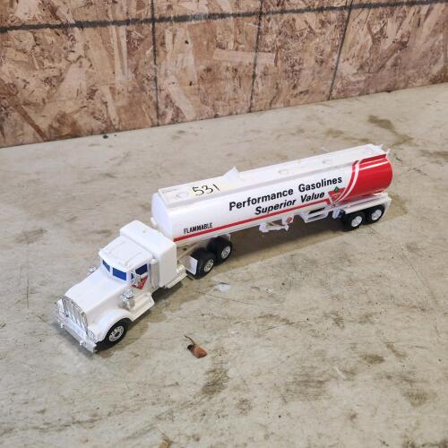 18" L Plastic Canadian tire model transport truck