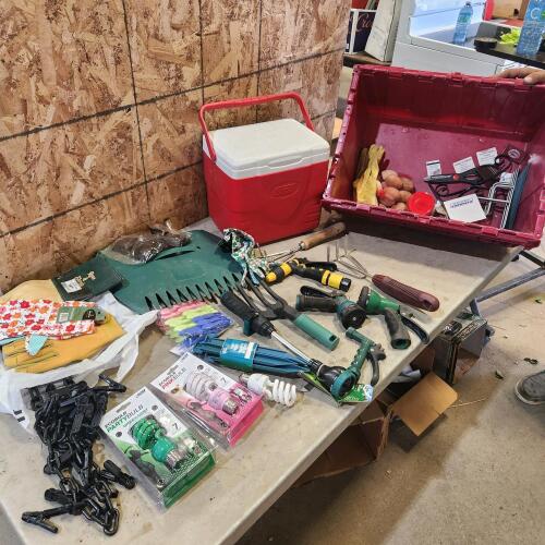 Gardening tools, etc.