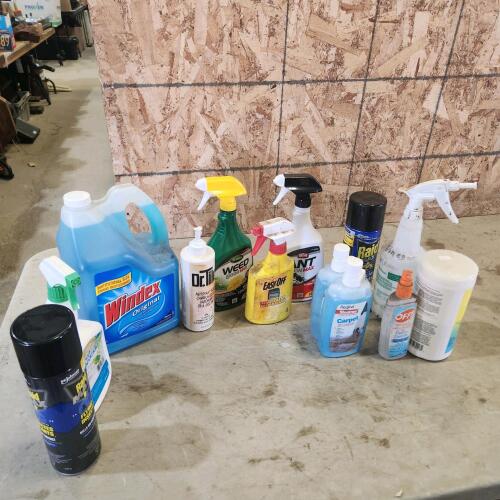 Various cleaners