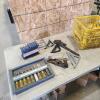 Chisels, T- handle hex keys, plane, etc.