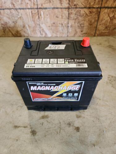 12V Load tested battery 9"L 7"W 8"H