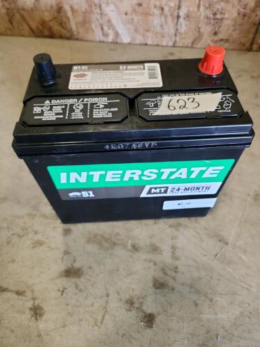 12V Load tested battery 9"L 5"W 8"H
