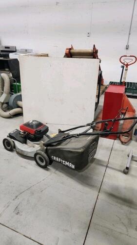 Self-propelled craftsman mower, rough deck