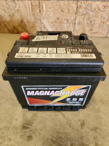 12V Load tested battery 8"L 7"W 7"H