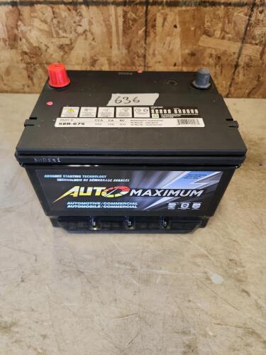 12V Load tested battery 11"L 7"W 7"H
