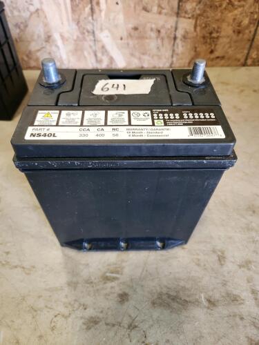 12V Load tested battery 7"L 5"W 8"H