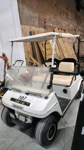 Work gas powered golf cart