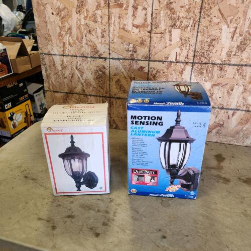 2 - Unused Cast porch light's