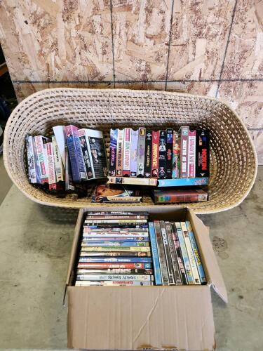 VHS & DVD movies