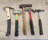 Assorted hammers