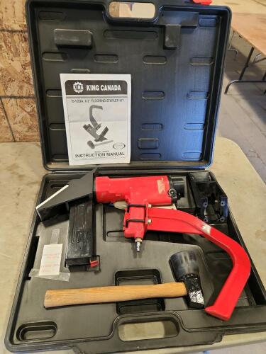 King Canada flooring stapler kit