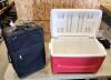 Cooler, suitcase