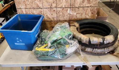 Tent sz unknown, 4 vintage bike tires