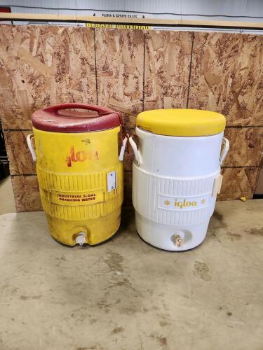 2 5Gal Drink coolers