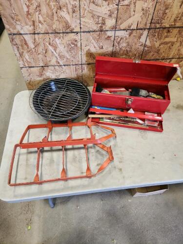 Toolbox w contents, etc