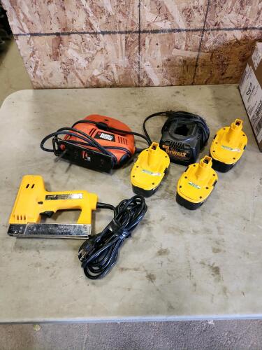 Dewalt 18v working batteries & charger, power tools