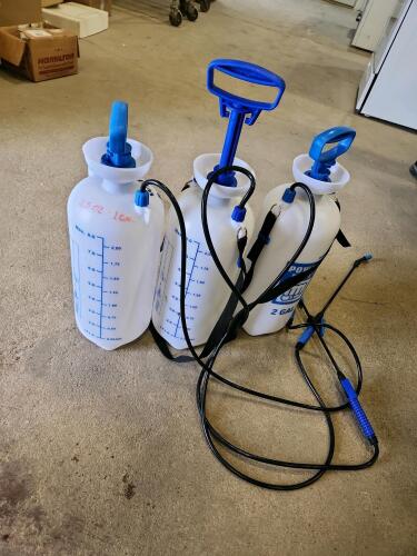 3 2gal used sprayers