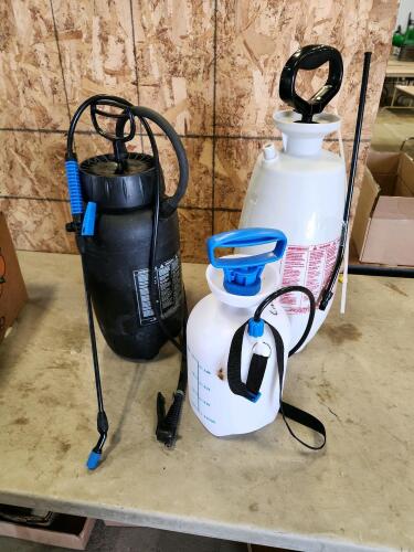 3 Used sprayers as is