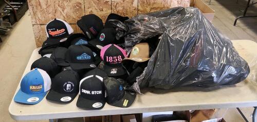 Assorted ballcaps