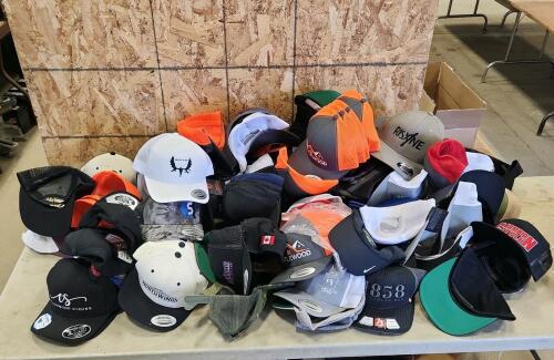 Assorted ballcaps