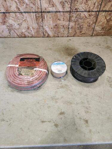 Welding hose & wire