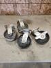6" heavy castor wheels