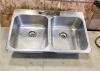 31"x 20" Stainless doubke sink