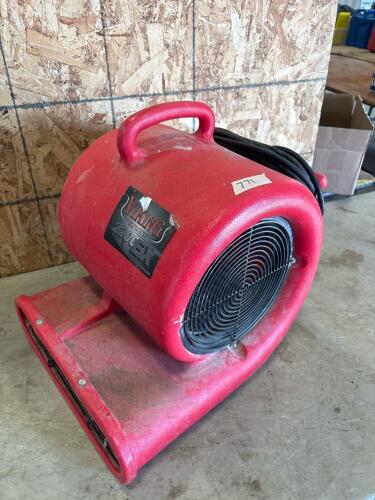 Jobsite air mover