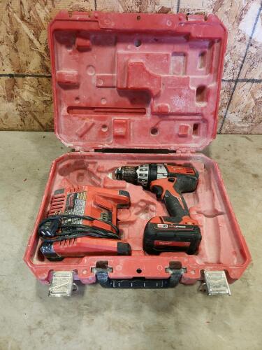 Milwaukee m18 hammer drill as is