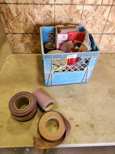Various sandpaper & abrasives