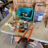 Finish nails, tape measures, etc
