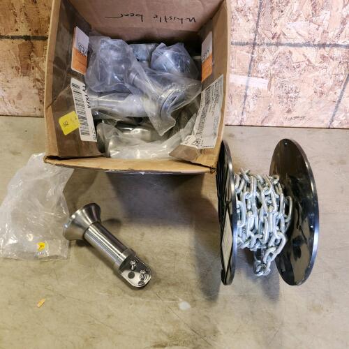 Railing mounts and 3/16" chain