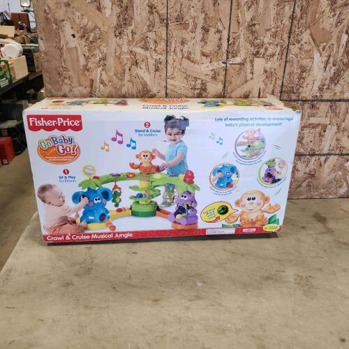 Fisher-Price crawl & cruise musical jungle
