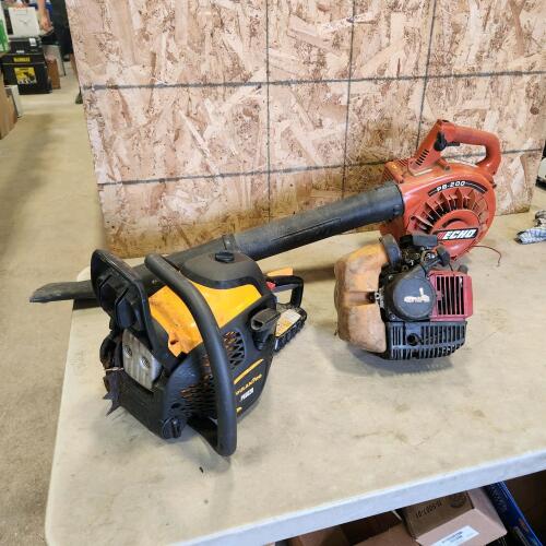 Parts trimmer, blower, trimmer