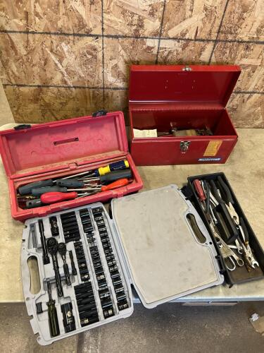 Various hand tools