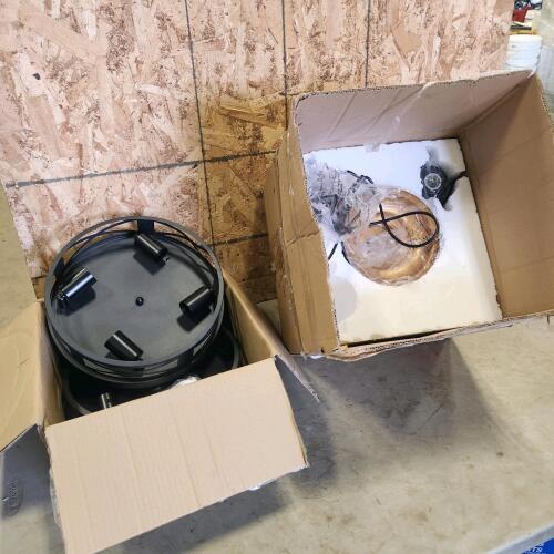 Unused light fixtures