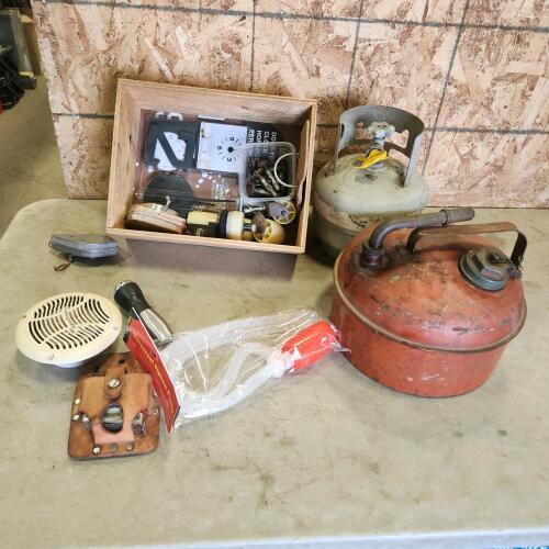 Gas can, propane tank, etc
