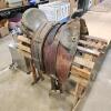 Western horse saddle & saddle stand