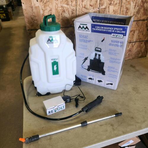 Revolt 4 gal battery weed sprayer