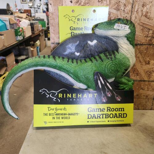 Dinosaur dartboard