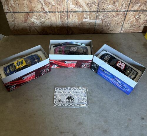 1:24 Scale Diecast Nascar replicas
