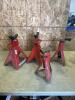 4 Jack stands