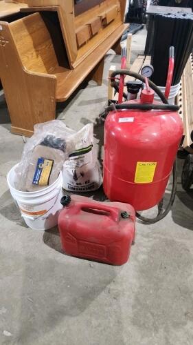 Sandblaster w sand