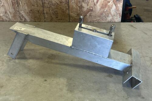 Alum spare tire holder